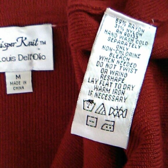 Whisper Knit Red Cardigan Sweater - Picture 5 of 7